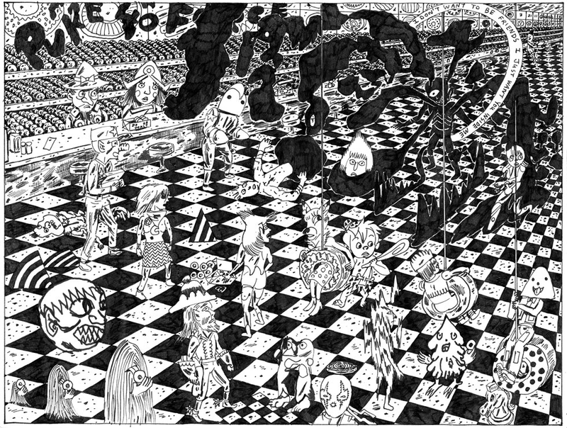 Illustration for article titled Brian Chippendale’s Puke Force is 2016’s first comics masterpiece